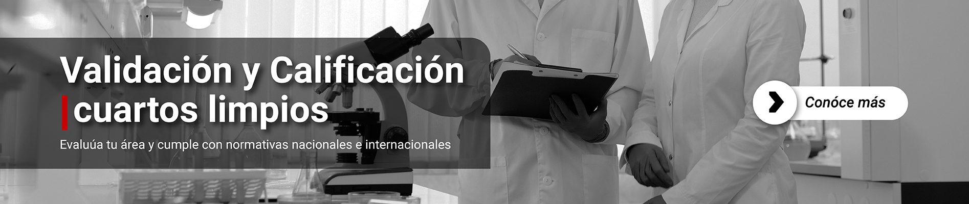Calificación y validación de ambientes controlados