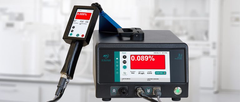 Fotómetro de aerosol ATI 2J PRO para pruebas de integridad de filtros HEPA y ULPA