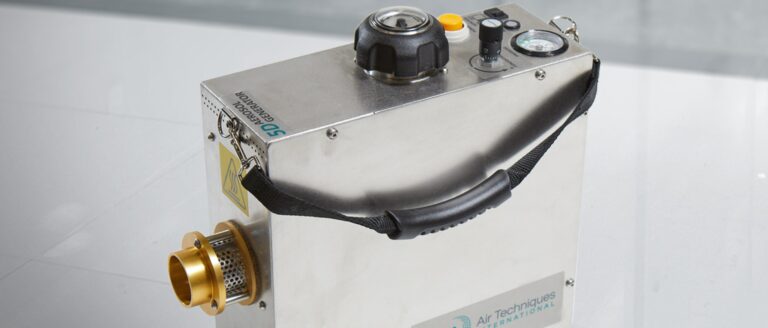 Generador termico de aerosol ATI 5D para pruebas de integridad de sistemas HEPA